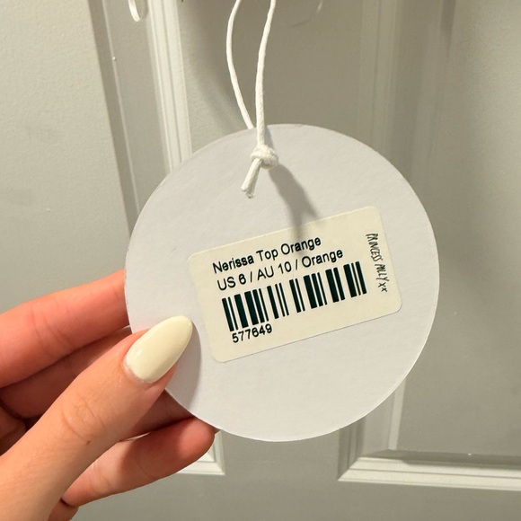 Princess Polly Burnt Orange Ruched Crop Top - Picture 5 of 6